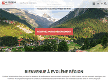 Tablet Screenshot of evolene-region.ch